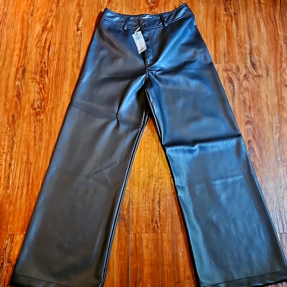 Faux Leather Pants